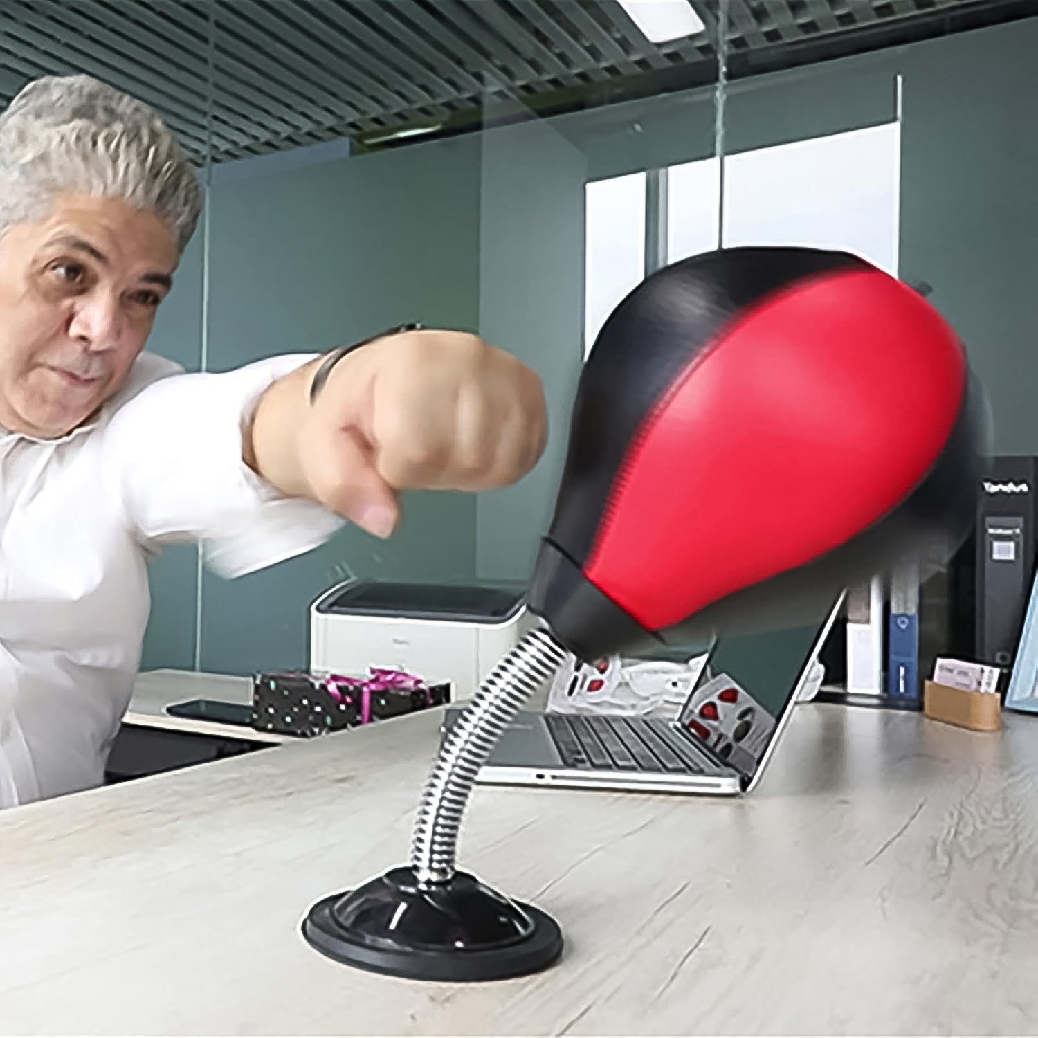 Inflatable Punching Bag With Air Pump (2 Pc Set) Inflatable Punching Bag With Air Pump (2 Pc Set)